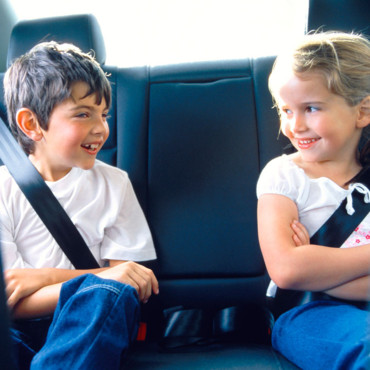 enfants voiture